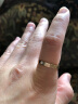 【二手99新】卡地亚Cartier签名款玫瑰金单钻窄版戒指49 50 52 55号女士钻戒 结婚戒指 54 实拍图