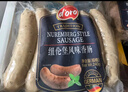 Prosciuttidoro德式香肠烤肠德国风味香肠热狗烟熏德式香肠8包组合装120g/袋*8袋 实拍图