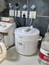 美的（Midea）电压力锅5L家用4-6人0涂层精钢胆高压电饭锅 全自动智能预约开盖火锅煲汤煮粥MY-E5622双胆电饭煲 实拍图