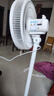 美的（Midea）【品质推荐】七叶轻音柔风电风扇/家用省电落地扇/台式电扇/广角摇头节能宿舍小型风扇 SAE35CA 实拍图
