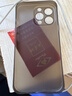 ZMOVERT【次日可达】适用于苹果13手机壳 iPhone13保护套透明超薄磨砂全包防摔女男款 苹果13pro【透黑色/6.1英寸】 再获9D防爆膜 实拍图