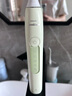 飞利浦（PHILIPS）【肖战推荐】电动牙刷钻石3系 生日礼物 成人情侣款送男生/女友 微泡水流 HX5161/05抹茶绿 实拍图