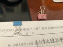 得力（deli）32只25mm彩色长尾夹票夹 盒装金属燕尾夹票据文件夹办公 TP604 实拍图
