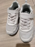 Skechers斯凯奇儿童鞋运动鞋透气四季男女童鞋中大童跑步鞋小白鞋405315L 【透气款】女童-白色/WHT 34 实拍图