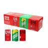 可口可乐 Coca-Cola 汽水 可乐*4+雪碧*4+零度可乐*4 200ml*12罐 迷你罐 实拍图