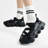 FILA 斐乐官方女鞋FRAGOLA摩登凉鞋夏季新款时尚休闲草莓凉鞋子 黑-BK 36.5 实拍图