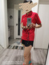 李宁（LI-NING）Polo衫短袖速干T恤女翻领夏季休闲透气半袖健身训练运动衬衫 实拍图