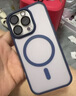 挚卫士【肤感磁吸】适用苹果16Promax手机壳iPhone16Promax保护套磁吸无线充电超薄防摔亲肤磨砂 绝绝紫 实拍图