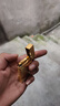 艾斯贝尔（inspiring）男士高端纯黄铜朗声充气打火机高颜值定制刻字高级感男友生日礼物 曼妙丝雨·拉丝金 套装 1个 实拍图