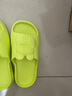 IQGD凉拖鞋男拖鞋休闲外穿洗澡新款防滑居家可爱夏季沙滩 绿色 36-37 实拍图