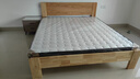 沃尔福 【现货闪发】床 橡胶木实木床简约单人床卧室家具北欧主卧双人床 原木色（单床） 1800mm*2000mm 实拍图