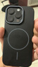 KEKLLE【Beats同款】适用iPhone16pro手机壳 苹果16pro保护套磁吸无线充电磨砂防摔软边保护套 午夜黑 实拍图