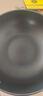 炊大皇 炒锅铁锅 健康无涂层蜂窝纹32cm 家用炒菜锅玄铁XT32CGH 实拍图