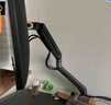 Brateck北弧 显示器支架 机械臂 显示器机械臂 电脑支架 旋转显示屏幕支架 桌夹式增高架17-32吋 E350ez黑 实拍图