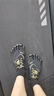 Vibram公路跑步五指鞋男 户外晨跑健身运动鞋透气耐磨跑步鞋 V-RUN 黑/黄色 42 实拍图