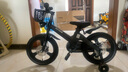 贝琦童儿童自行车男孩2-3-6-7-9岁5中大童小女孩脚踏单车宝宝童车 磨砂黑一体轮+双碟刹运动版+京东专供 16寸适合身高(105-115)CM 实拍图