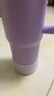 特百惠（Tupperware）大T保温杯1.1L大容量夏季便携咖啡杯双饮男女水杯子带把手 冰沙紫 实拍图