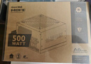长城（Great Wall）额定500W HOPE-6000DS电脑电源 （双8PIN/75cm长线材/温控风扇/宽幅/独立开关） 实拍图