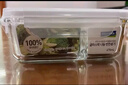 Glasslock进口钢化玻璃保鲜盒上班带饭微波炉加热分隔食品级饭盒670ml 实拍图