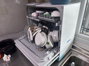 松下（Panasonic）台式洗碗机【二代独立烘干】 软水系统 80℃高温除菌 洗烘一体 热风烘干 H1D【二级水效】 实拍图