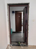 鑫百达（XINBAIDA）防盗门入户门钢制门工程门家用安全门出租房门木纹转印进户门单门子母门 1970*860/960单门（内外开） 机械锁 实拍图