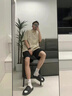 美式工装短裤男夏季薄款潮牌外穿休闲中裤宽松运动五分裤子男款潮 YM-D114黑色 （升级版高质量款） M （建议80-105斤以内） 实拍图