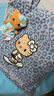 野兽派家居（tbh）三丽鸥Hello Kitty全棉烫钻托特包女士单肩包购物袋斜挎包 Kitty全棉烫钻托特包 牛仔豹纹 实拍图