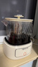 九阳（Joyoung）净萃养生壶迷你家用全玻璃煮茶器 316L茶篮 1L办公室0金属0胶水恒温烧水壶 K10D-WY103（茶） 实拍图