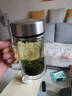 富光双层玻璃杯支持团购定制泡茶杯办公杯带把 大容量男女水杯子580ML 实拍图