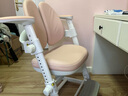 美好童年儿童学习椅家用可升降追背写字座椅青少年小学生坐姿矫正电脑椅子 【坐姿矫正】双背乳胶皮面粉色 实拍图