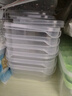 【冰箱神器】保鲜盒食品级冷冻收纳盒微波炉饭盒学生便当盒餐盒 可冷冻收纳盒 3个装 350ml 实拍图