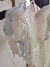贝瑞加（Babyprints）新生儿连体衣2件装婴儿纯棉内衣薄款四季爬服柔软宝宝哈衣 蓝52 实拍图