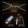 值计USB4全功能type-c数据线0.5米8\4K视频线PD240W快充电适用苹果安卓雷电4/3移动硬盘盒一线通40G 实拍图