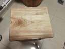 莱美汇橡木实木小凳子家用成人矮凳橡木小方凳木板凳椅子小木凳凉板椅 27长23宽30高 实拍图