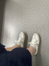 百丽（Belle）散文诗复古德训鞋女简约百搭情侣同款休闲鞋B0992AM5 【翟潇闻同款】灰色-女款 39 (245mm) 实拍图
