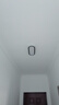 梵季走廊过道灯简约现代阳台入户玄关灯衣帽间北欧极简长条吸顶灯 黑色40CM（三色变光20W） 实拍图