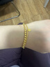 金至尊（3D-GOLD)黄金手链花期INS风叠戴双层链999足金送女友老婆生日礼物计价 金重9.72克（配珠宝礼盒） 实拍图