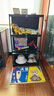 WAWJ手办饰品展示柜带锁透明陈列展示架子小窄模型玩具盲盒收纳储物柜 【三面透明带锁】黑色1层60长 实拍图