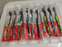 高露洁（Colgate）细毛护龈备长炭软毛成人牙刷 18支装 颜色随机 家庭装独立包装 实拍图