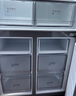 美的（Midea）慧鲜480升双变频一级能效十字四开门双开对开门超薄家用471姐妹款电冰箱风冷大容量国家补贴20% BCD-480WSPZM(E) 实拍图