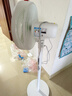 美的（Midea）【幸运草安睡风扇1S】一级能效直流变频声控电风扇家用遥控卧室静音落地扇台式桌面抗菌大风力电扇 实拍图