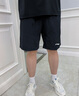 李宁（LI-NING）短裤男夏季速干冰丝透气宽松休闲运动裤子跑步健身美式篮球五分裤 黑色-速干【店长推荐】 XL /180 (145-170斤) 实拍图