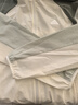 adidas情侣凉感UPF50+连帽外套轻薄防晒衣男女阿迪达斯官方轻运动 汉玉白 L 实拍图