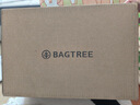 BAGTREE【明星同款】包包树奶盒包植鞣牛皮新款轻奢品牌单肩斜挎Hobo女包 皎月白-中号【磁吸拉链款】 高级小众 实拍图