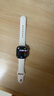 Apple/苹果 Watch Series 10 智能手表GPS款46毫米玫瑰金色铝金属表壳淡桃粉色运动型表带S/M MX293CH/B 实拍图