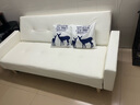 芝迈2024新款沙发客厅折叠两用沙发床出租房小户型防猫爪 【猫抓皮+实木沙发腿】米白色 三人位 1.7m +抱枕 实拍图