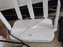中兴（ZTE）巡天 AX3000满血WIFI6千兆无线路由器 自研双核主芯片 5G双频穿墙王wifi路由 Mesh 3000M速率 实拍图