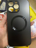 奶小鸭 【AG磨砂】适用苹果14promax手机壳 iphone14promax保护套magsafe磁吸充电全包防摔男女款 石墨黑 实拍图