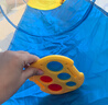 奕思瑞儿童爬行隧道阳光彩虹拱形学爬行玩具宝宝钻洞幼儿园感统训练器材 1.8m彩虹网纱隧道【收纳包+球】 实拍图