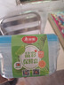 美丽雅 一次性饭盒方形600ml*3套 打包野餐碗加厚带盖保鲜可微波可重复 实拍图